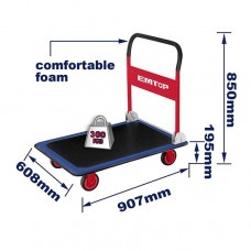 CARRO PLEGABLE 300 KG. 907X608 MM EMTOP EWBW3001